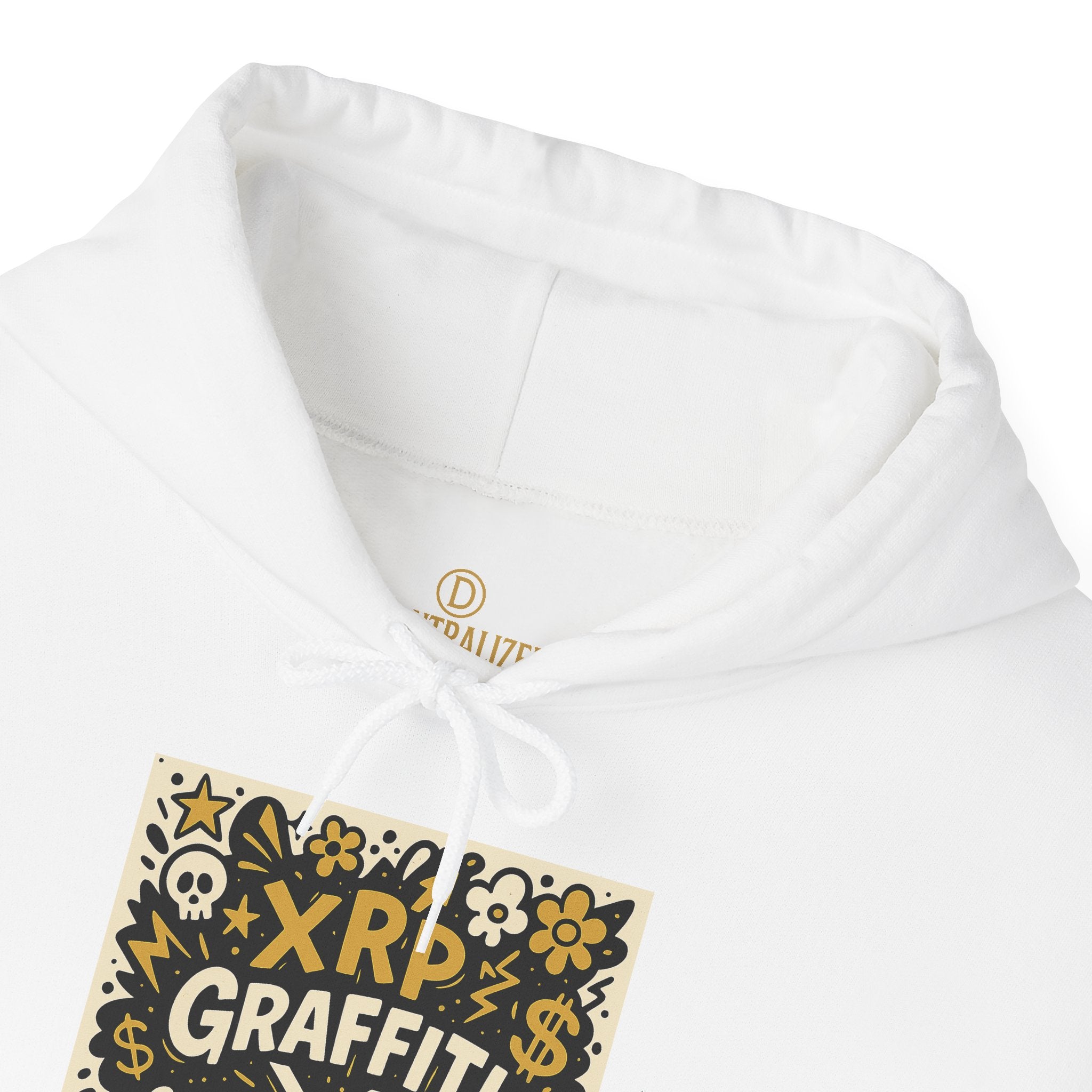 XRP Graffiti Hoodie – Street Art Crypto Sweatshirt