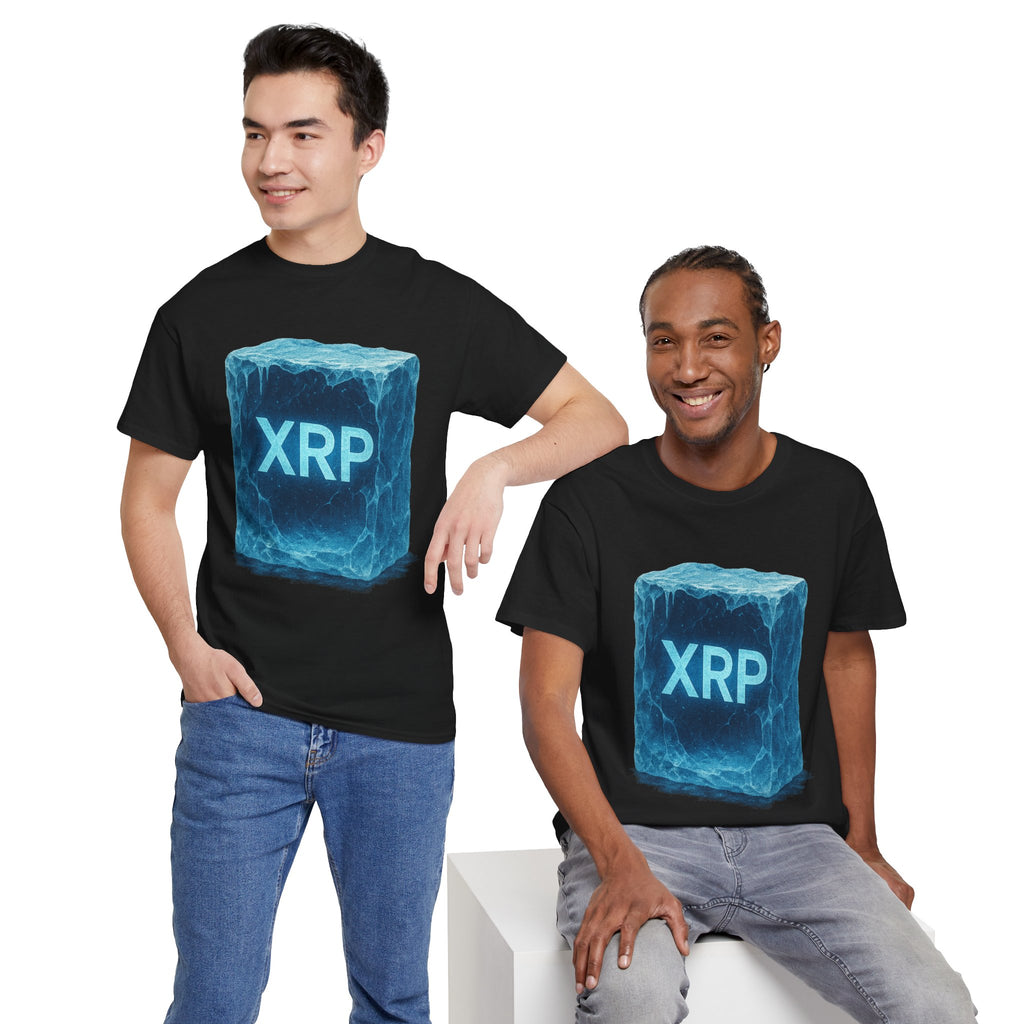 XRP Ice Block Tee — Crypto Ripple Logo T-Shirt