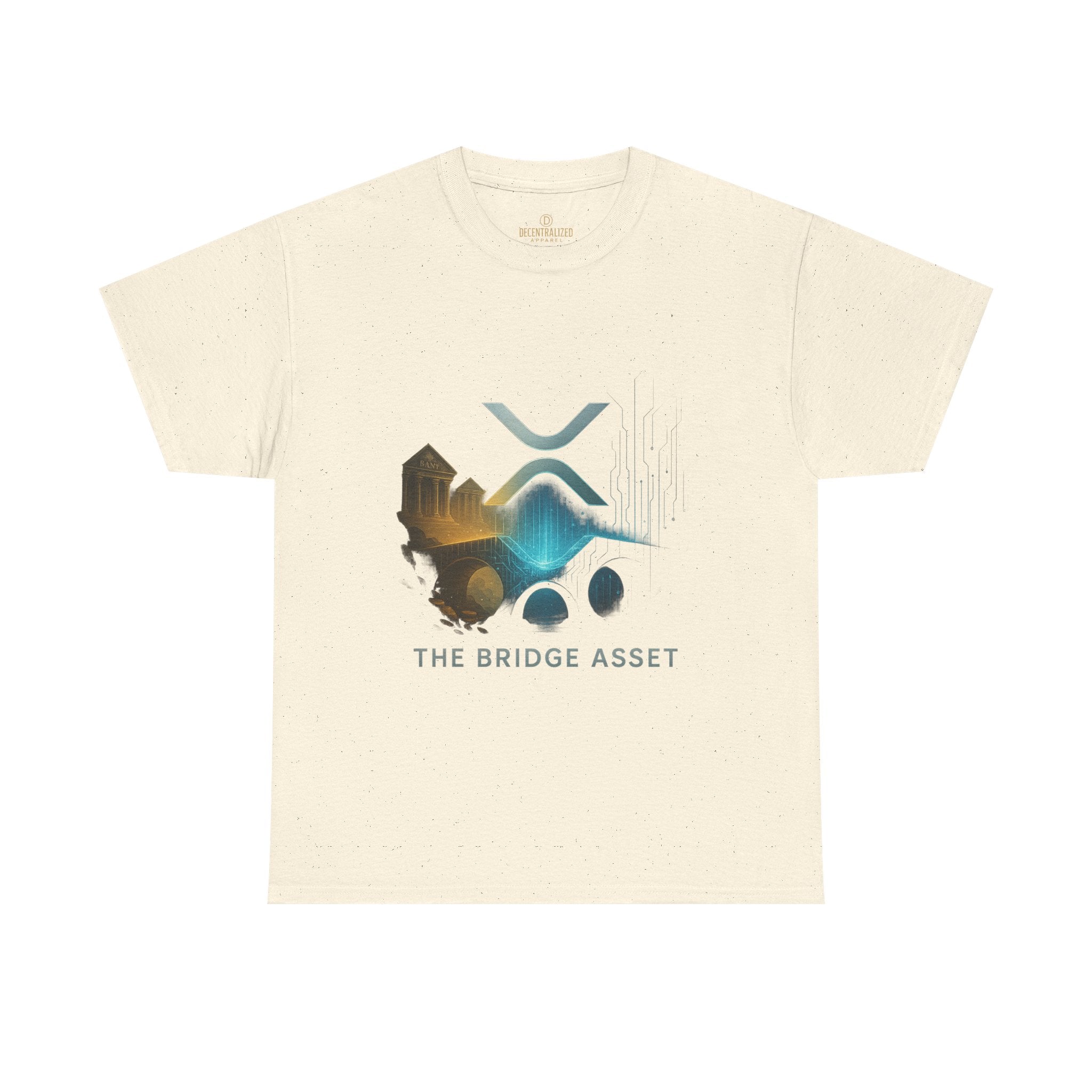 Ripple XRP Crypto Tee — 'The Bridge Asset' Logo T-Shirt