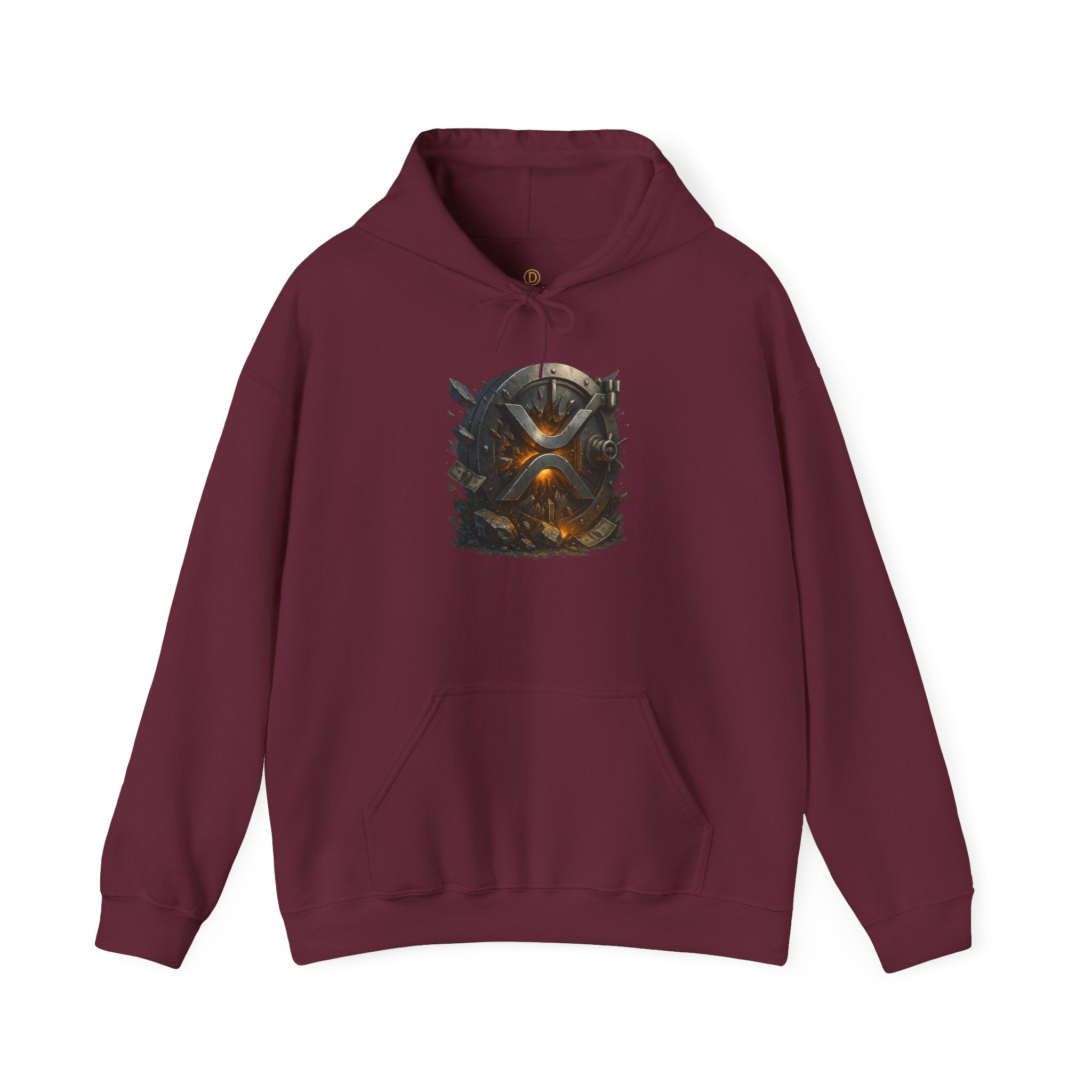 Viking Shield & Helmet Hoodie — Norse Warrior Graphic Sweatshirt