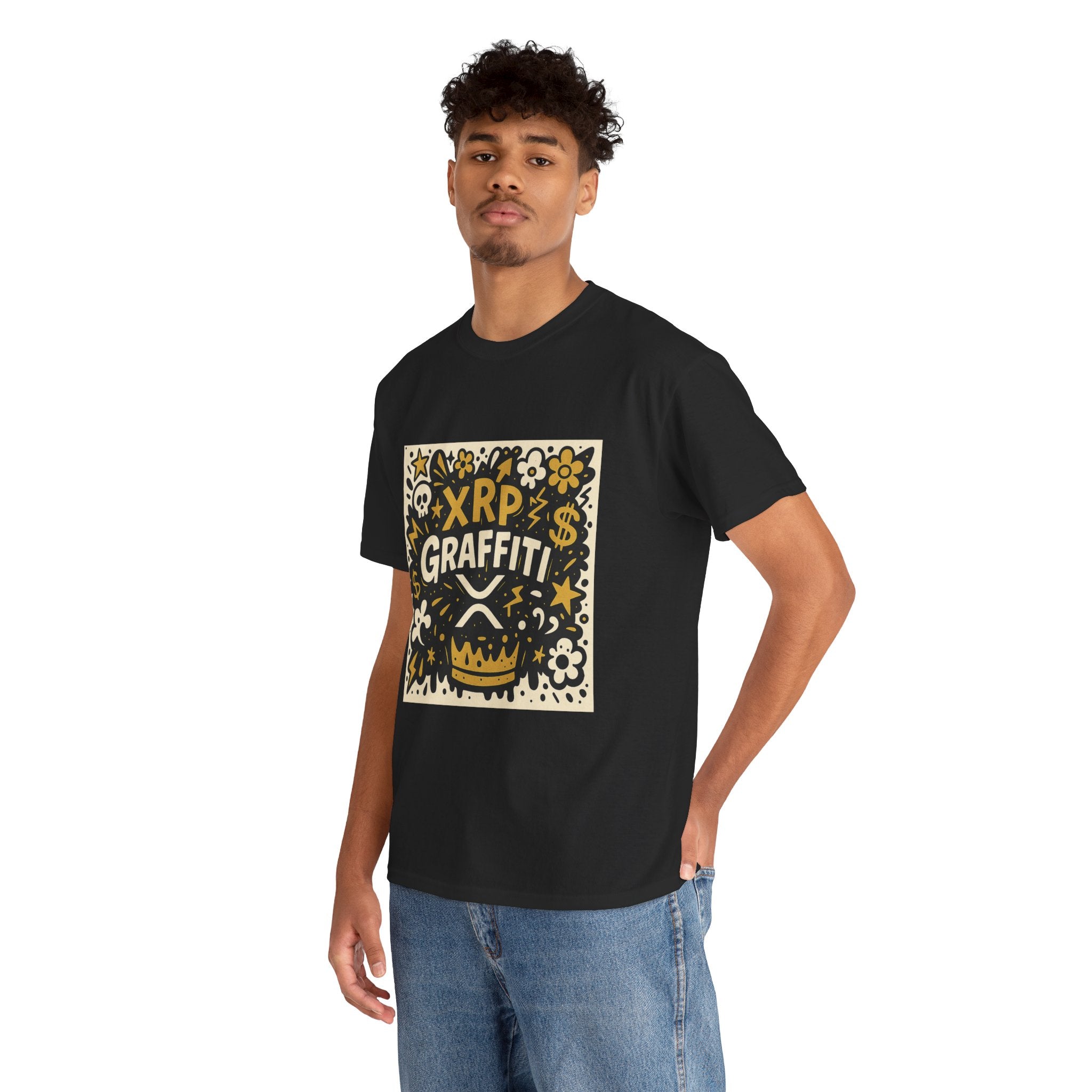 XRP Graffiti Tee — Crypto Street Art T-Shirt