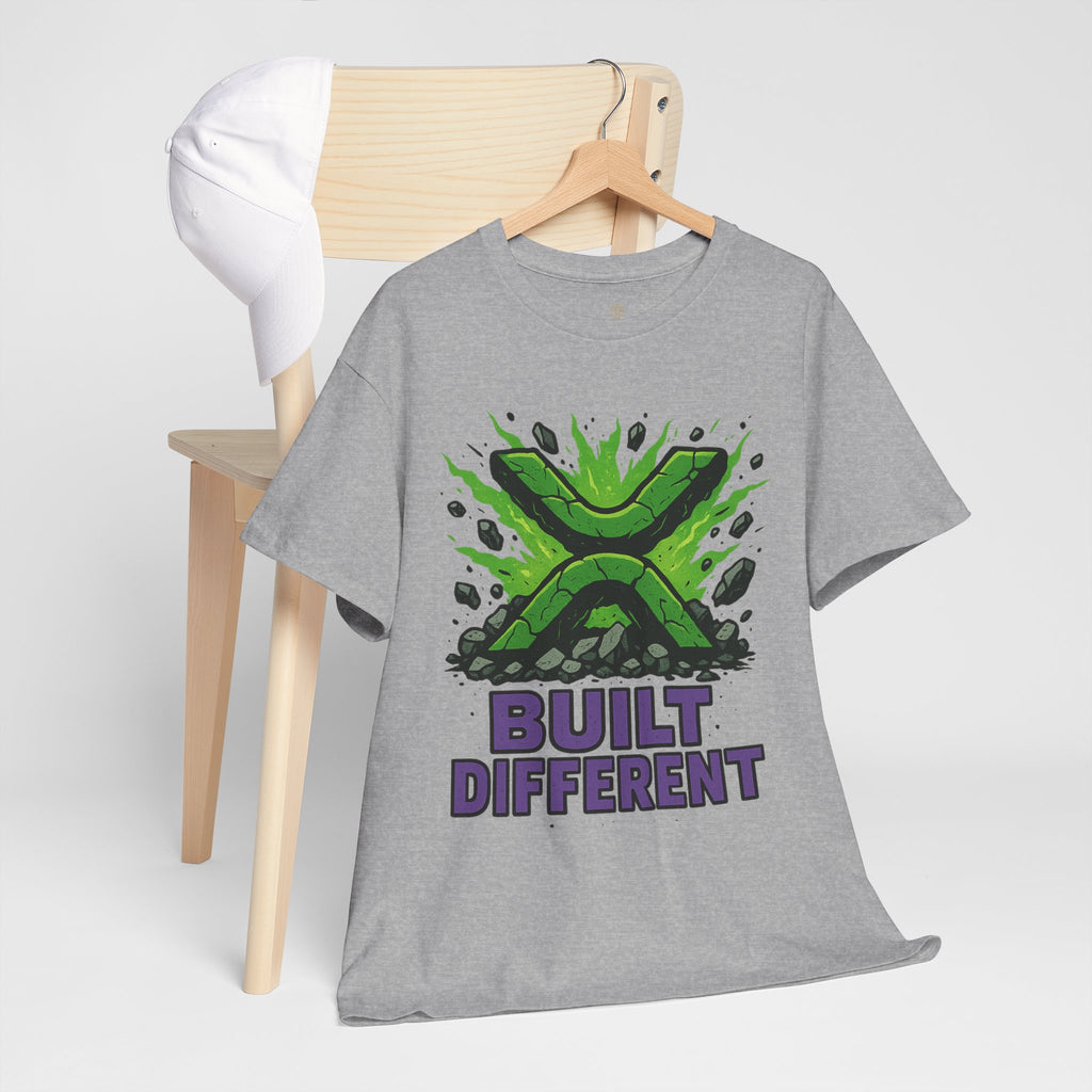 Built Different T-Shirt — Green Gamer Logo Tee