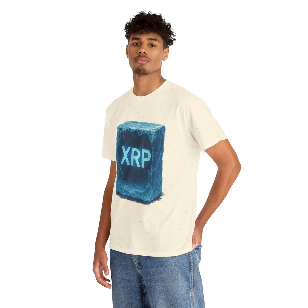 XRP Ice Block Tee — Crypto Ripple Logo T-Shirt