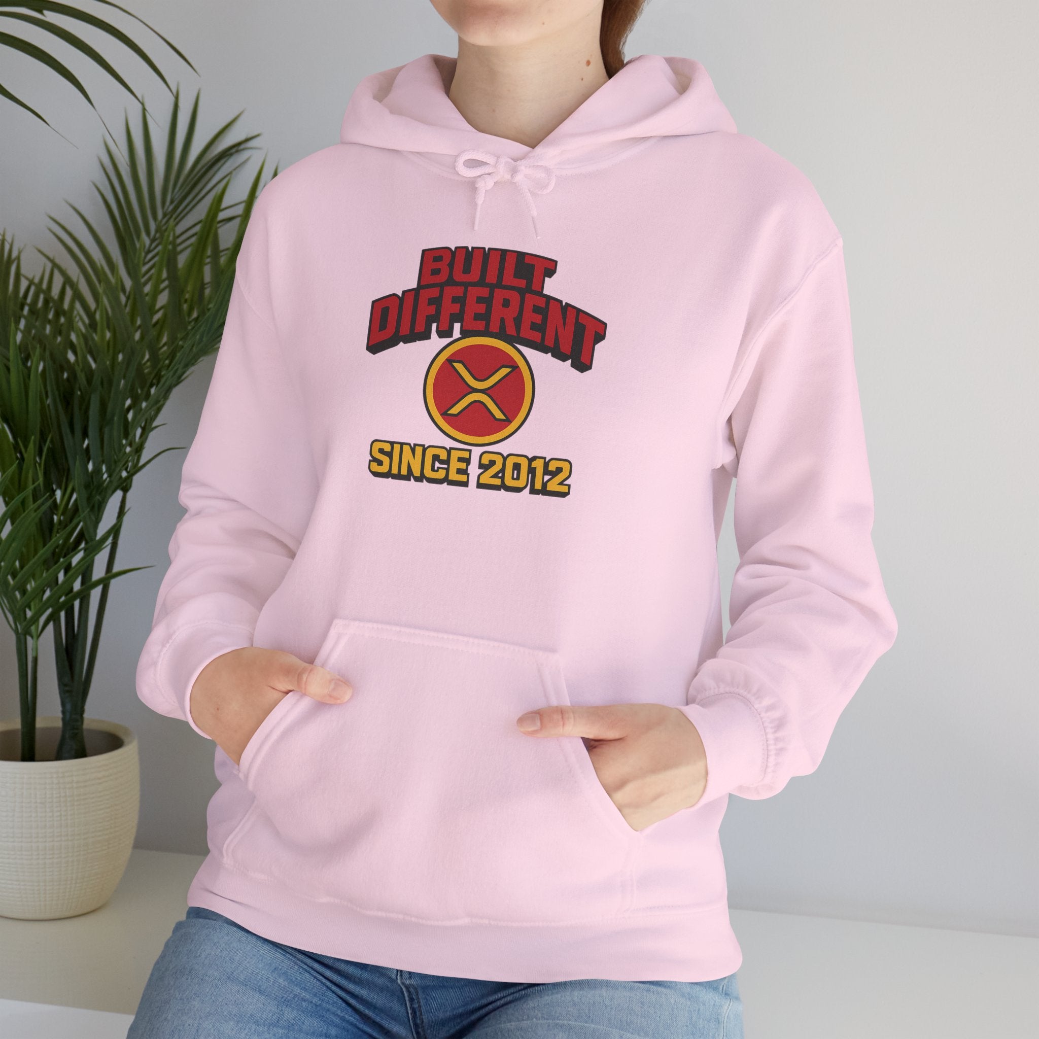 Built Different Hoodie - "Since 2012" Retro Logo Pullover