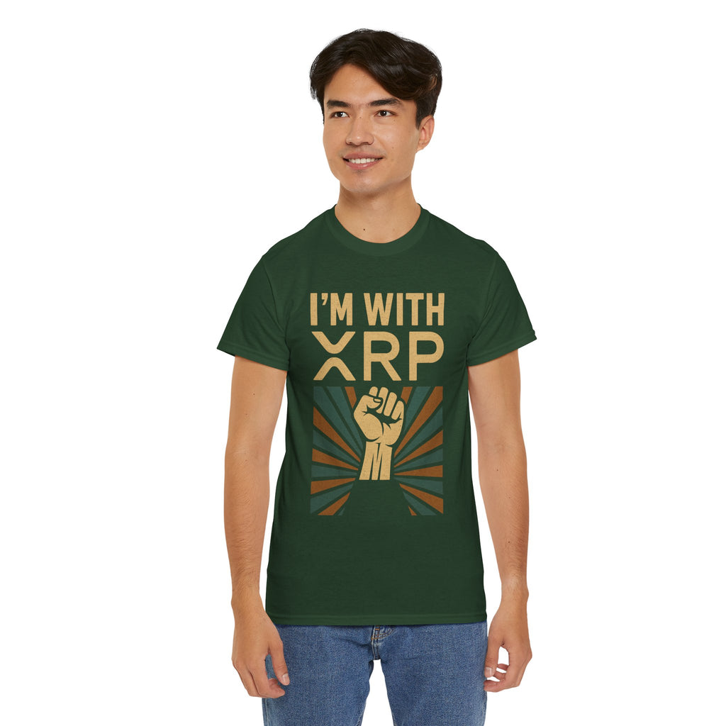 I'm With XRP Graphic Tee – Crypto Supporter Shirt