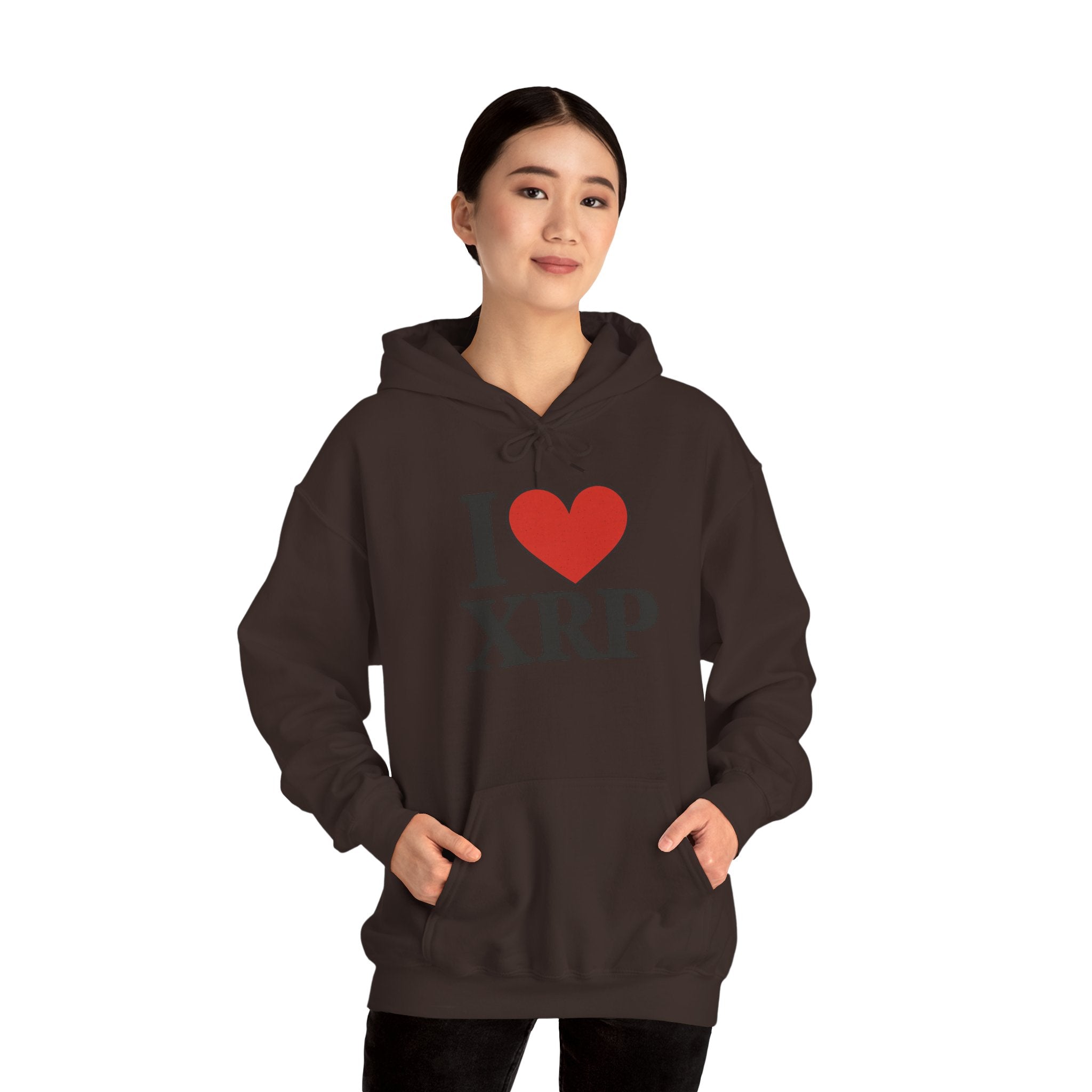 I  XRP Hoodie — Crypto Enthusiast Ripple Sweatshirt