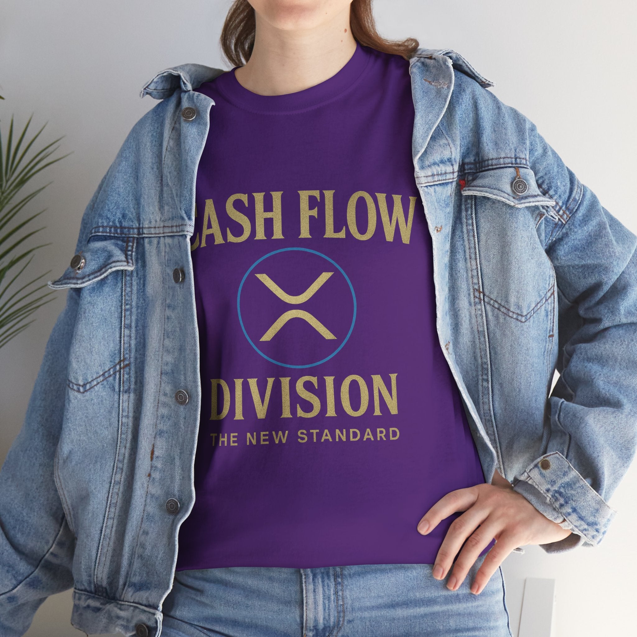 Cash Flow Division Tee — "The New Standard" Graphic T-Shirt