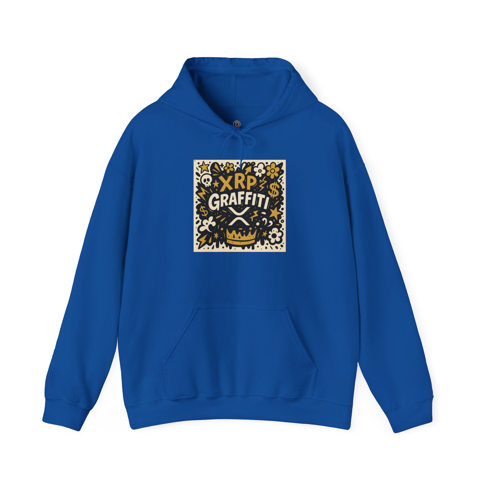 XRP Graffiti Hoodie – Street Art Crypto Sweatshirt