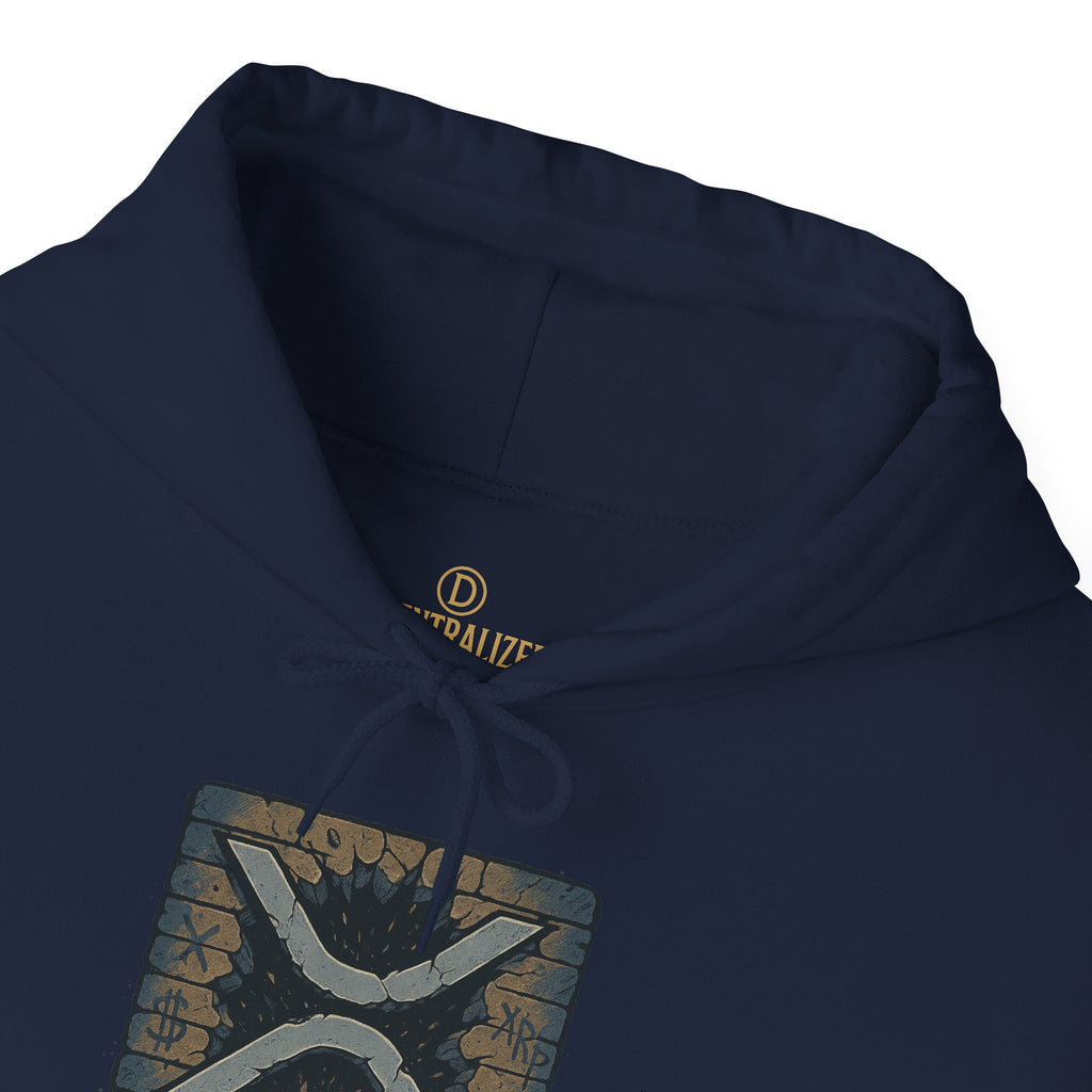 Bank Slayer Hoodie - Vintage Tactical Crest Graphic Sweatshirt