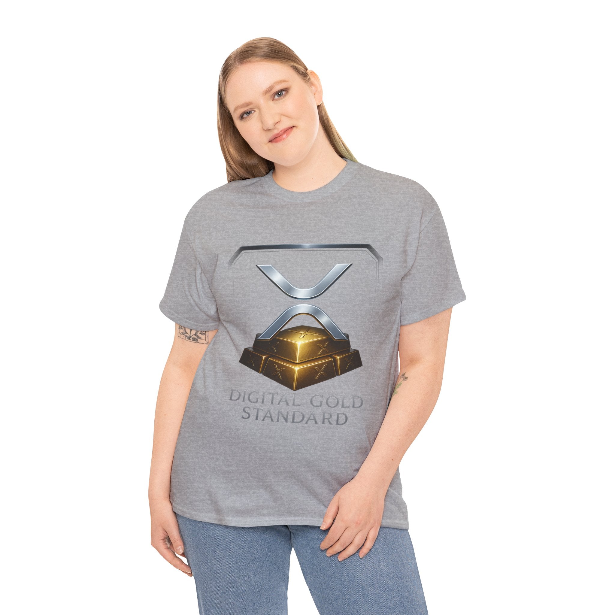 XRP 'Digital Gold Standard' Tee — Cryptocurrency Logo Shirt