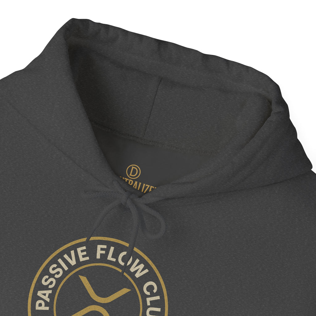 Hoodie — Passive Flow Club Crest Hooded Sweatshirt