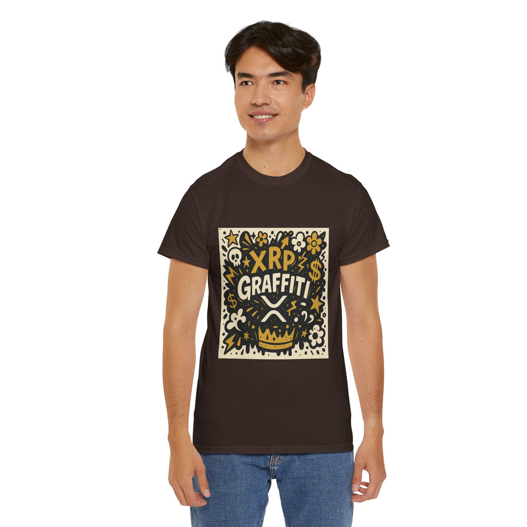 XRP Graffiti Tee — Crypto Street Art T-Shirt