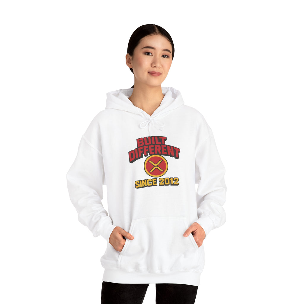 Built Different Hoodie - "Since 2012" Retro Logo Pullover