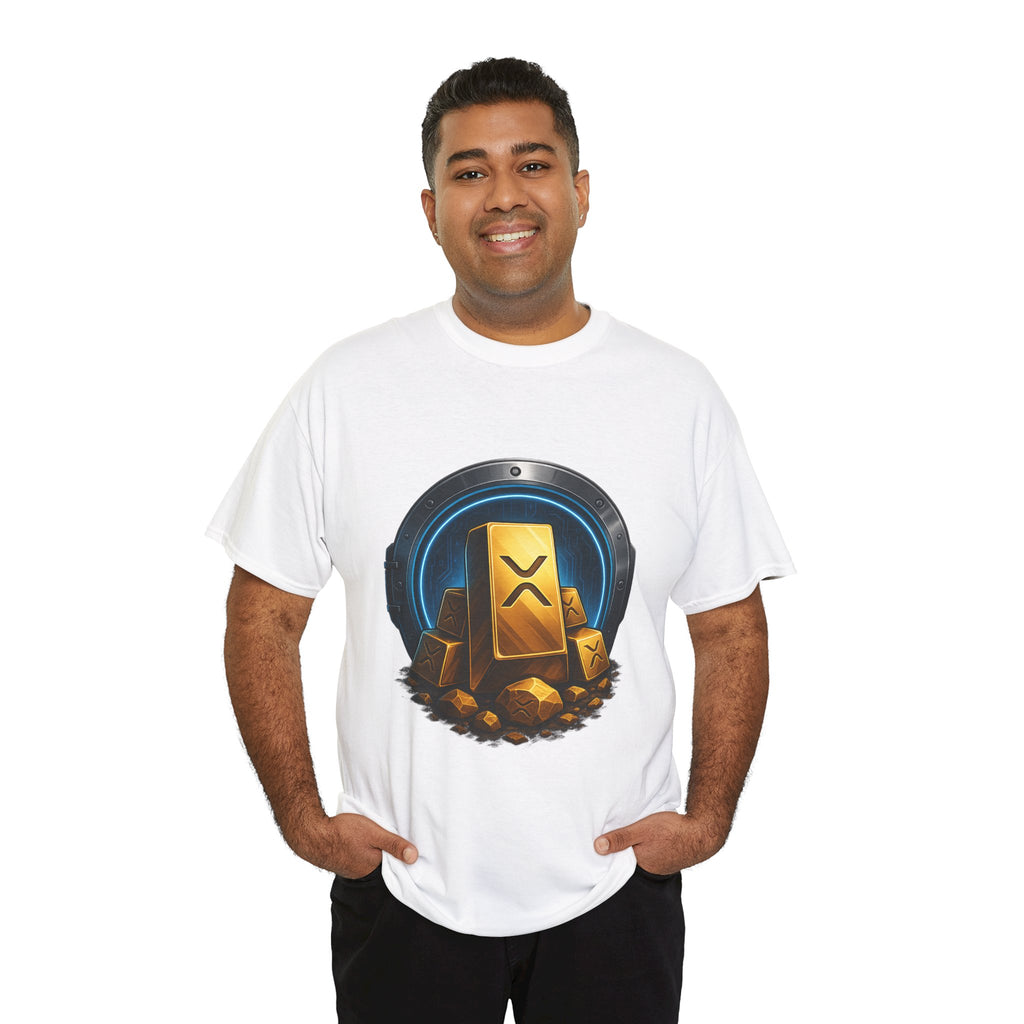 Crypto Gold Bars T-Shirt — Ripple (XRP) Stack Graphic Tee