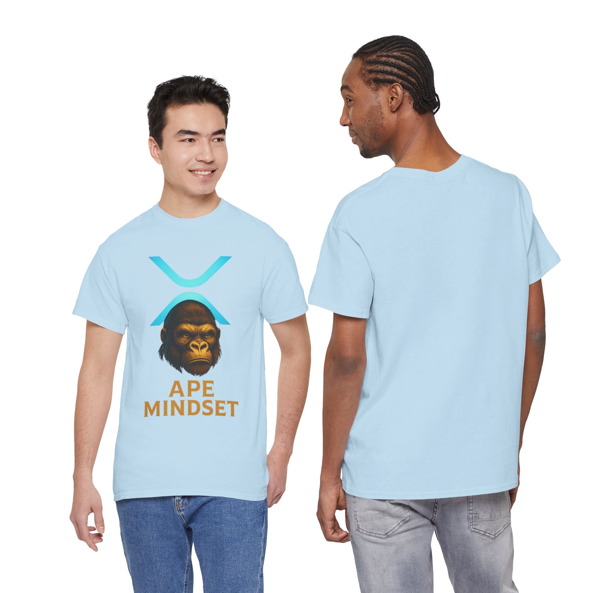 Ape Mindset T-Shirt — Crypto XRP Ape Graphic Tee