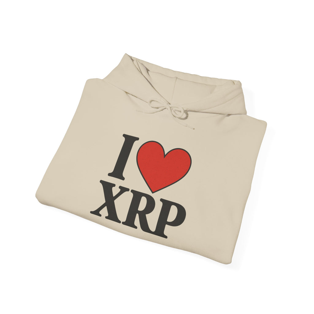 I  XRP Hoodie — Crypto Enthusiast Ripple Sweatshirt