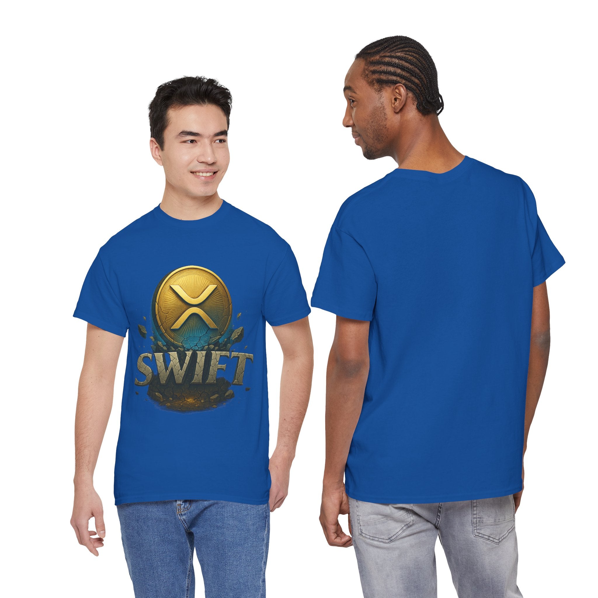 XRP Swift Cryptocurrency T‑Shirt — Ripple Coin Logo Graphic Tee