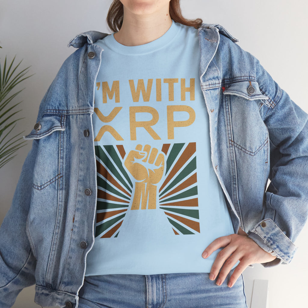 I'm With XRP Graphic Tee – Crypto Supporter Shirt