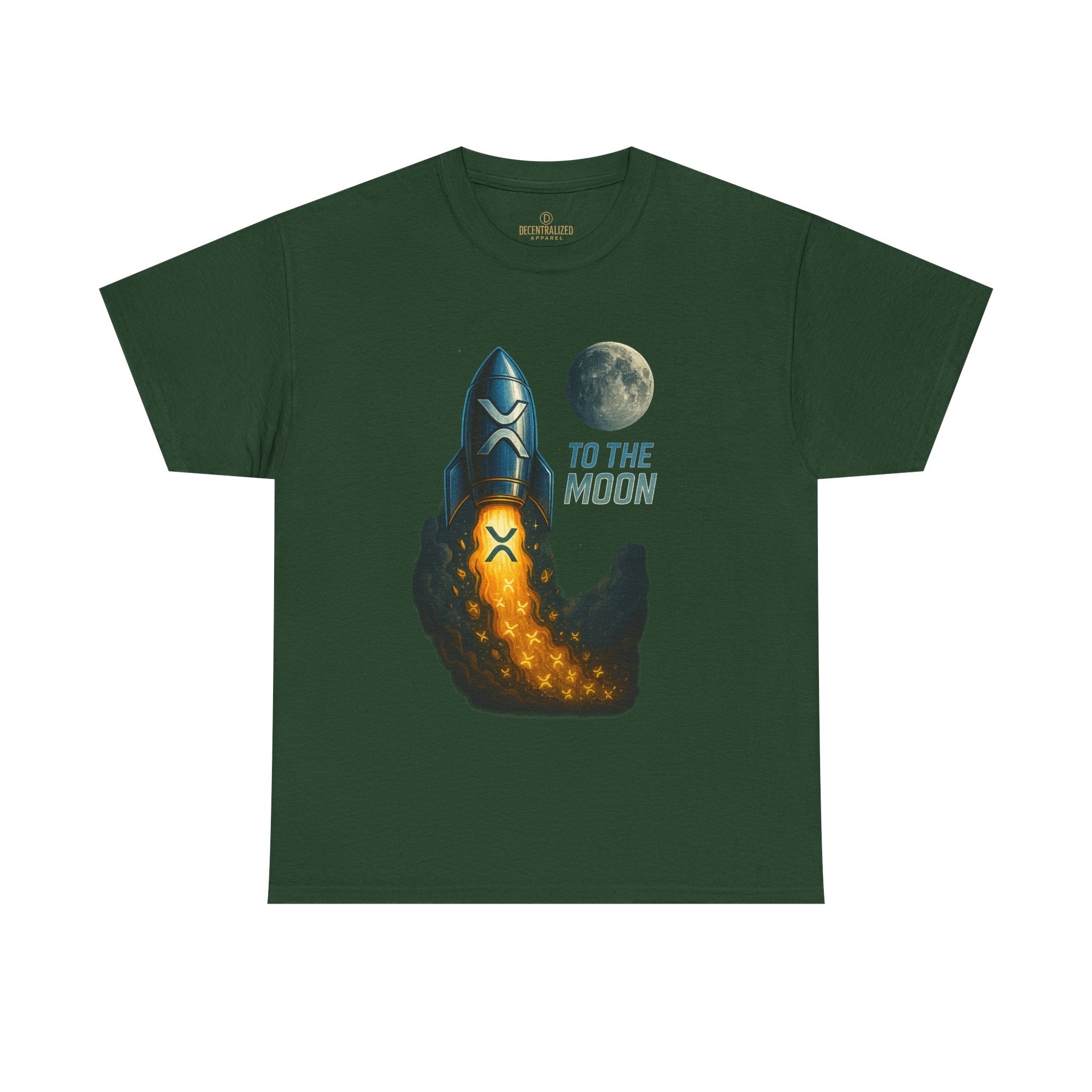 Rocket 'To the Moon' T-Shirt - Space Exploration Graphic Tee