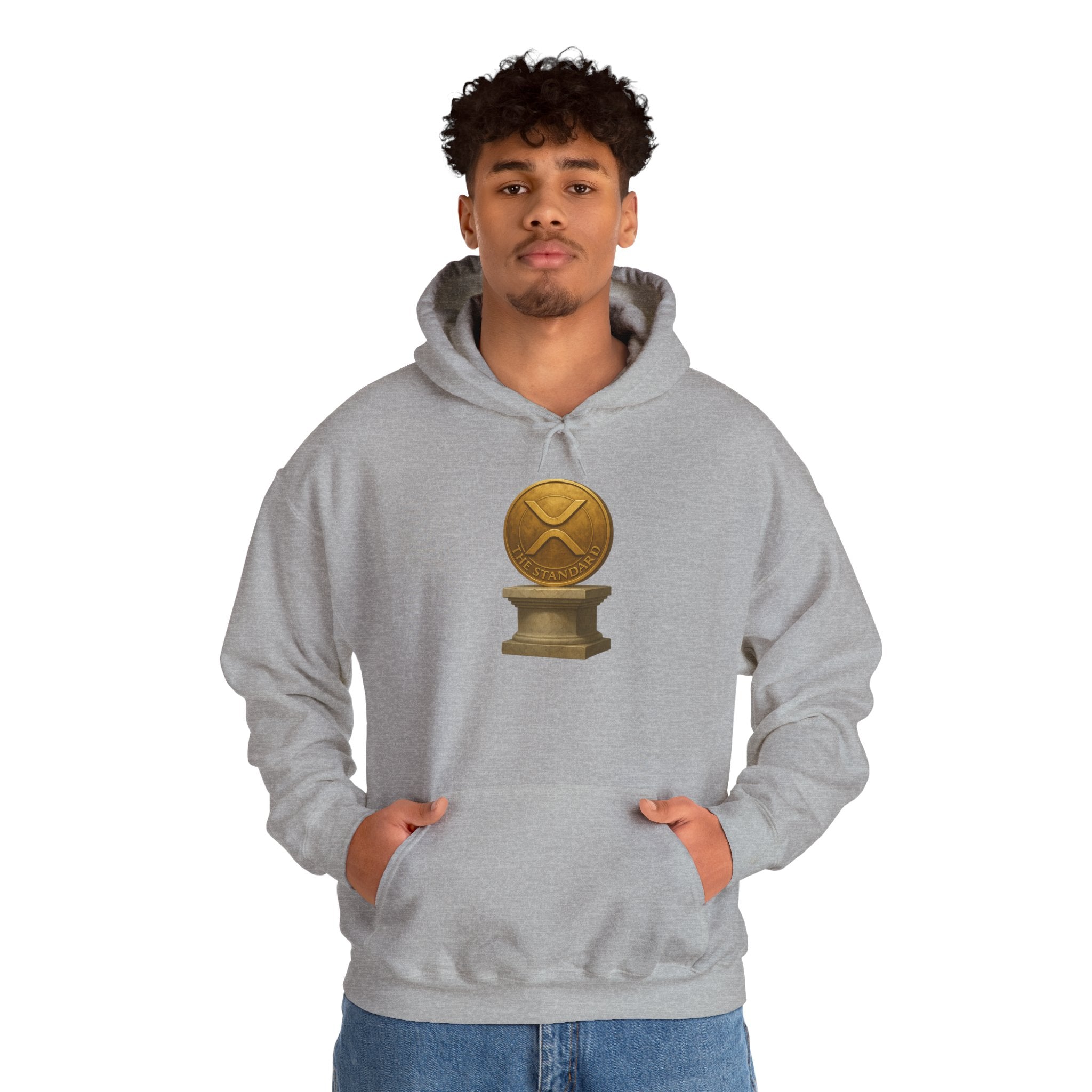 Golden Trophy Hoodie – Vintage Award Emblem Pullover