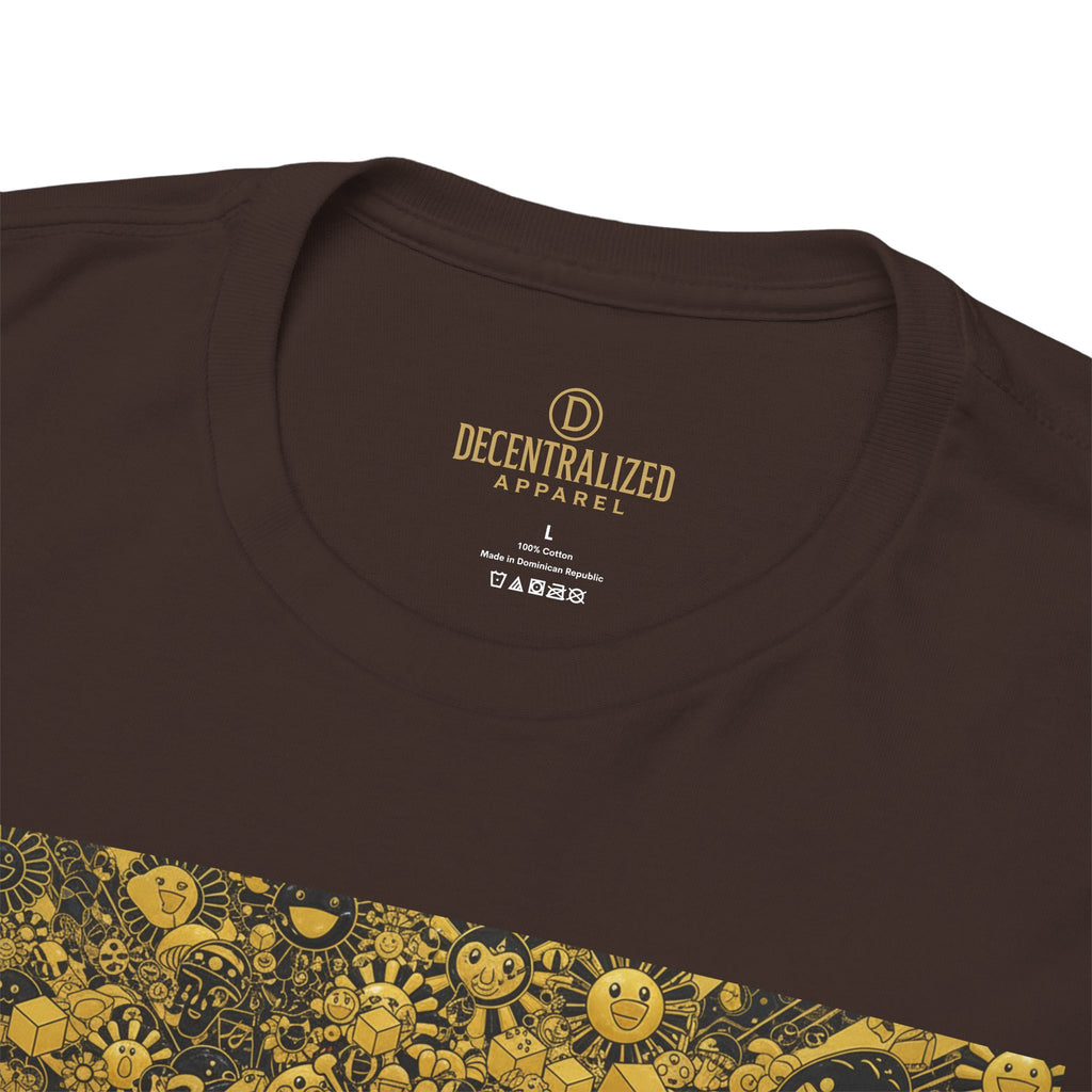Sunflower Burst T‑Shirt — Golden Sunflower Pattern Tee
