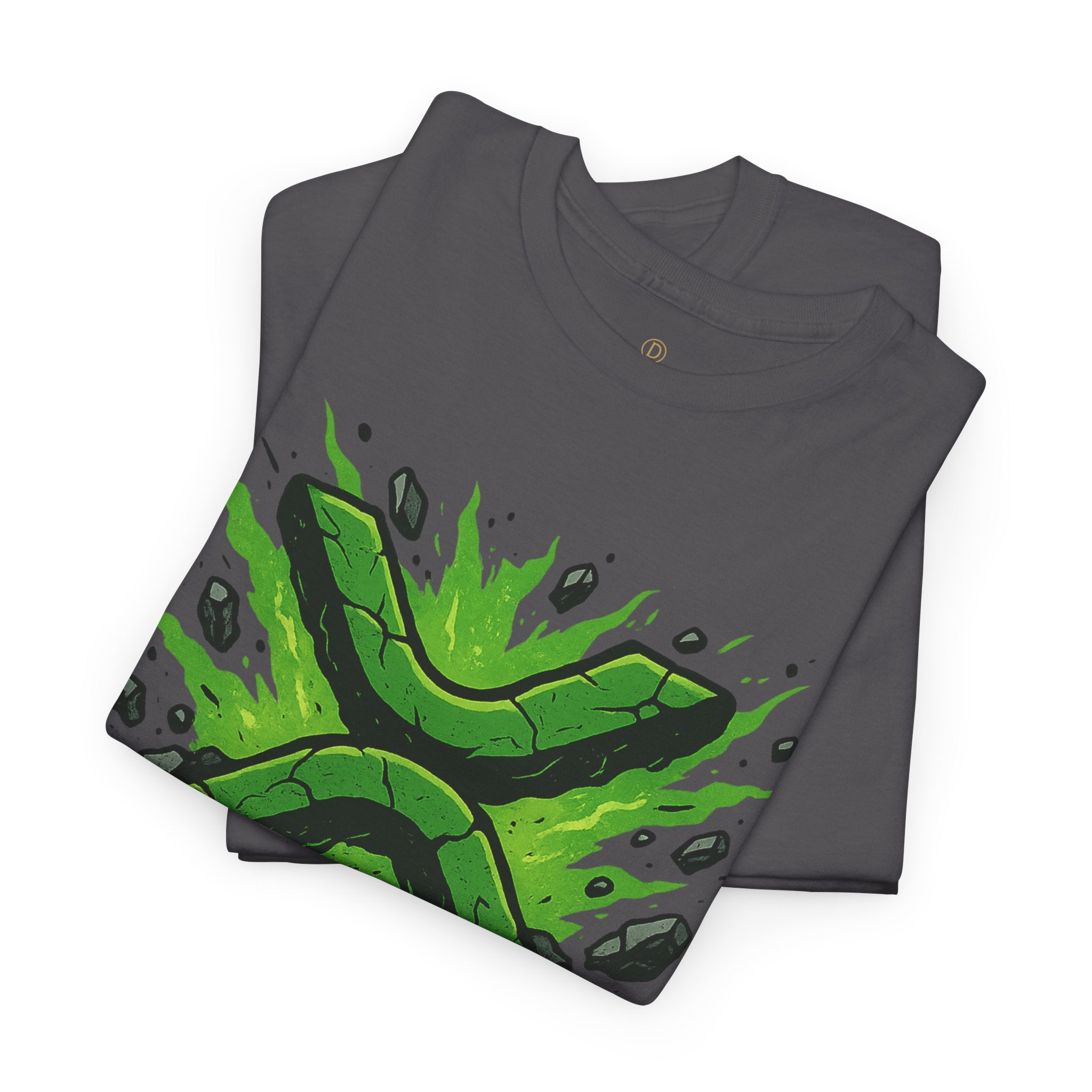 Built Different T-Shirt — Green Gamer Logo Tee