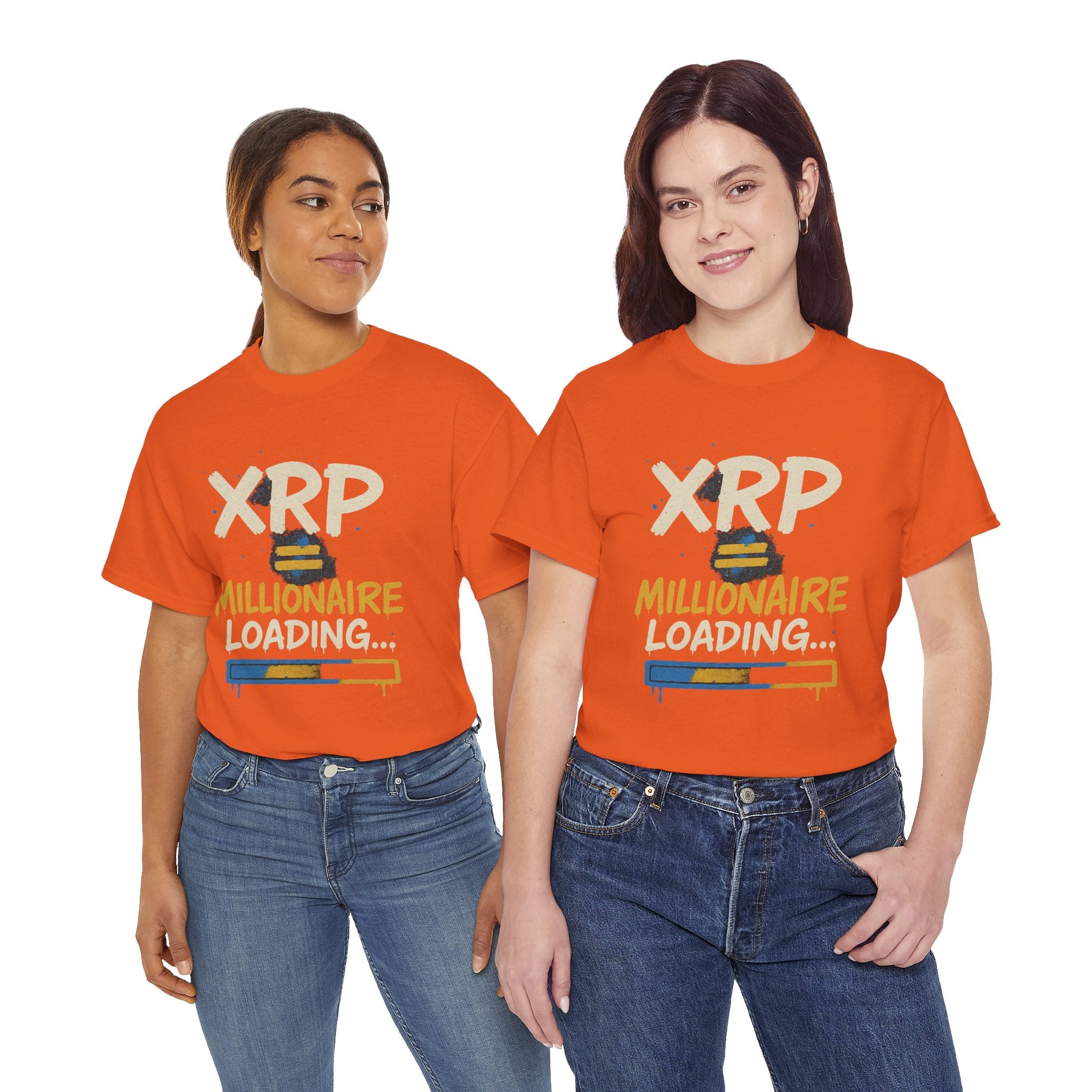 XRP Millionaire Loading T-Shirt — Crypto Investor Progress Tee