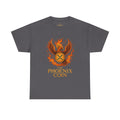 Phoenix Coin T‑Shirt — Fiery Phoenix Crypto Logo Tee