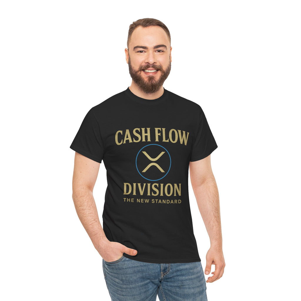 Cash Flow Division Tee — "The New Standard" Graphic T-Shirt
