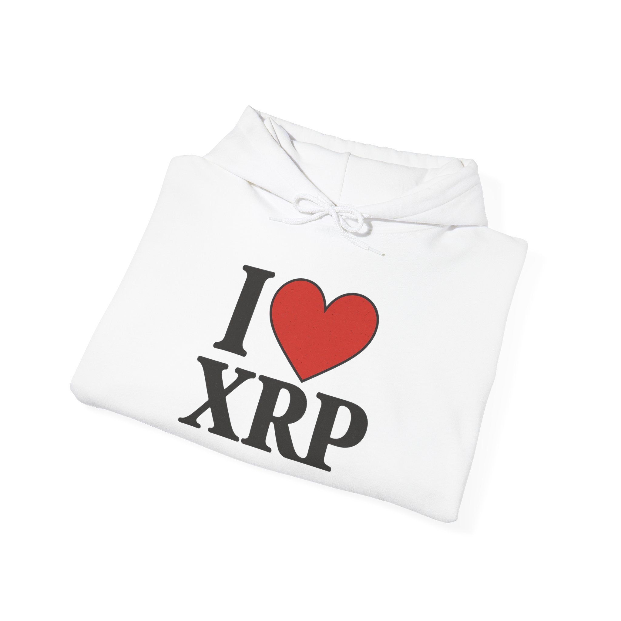 I  XRP Hoodie — Crypto Enthusiast Ripple Sweatshirt