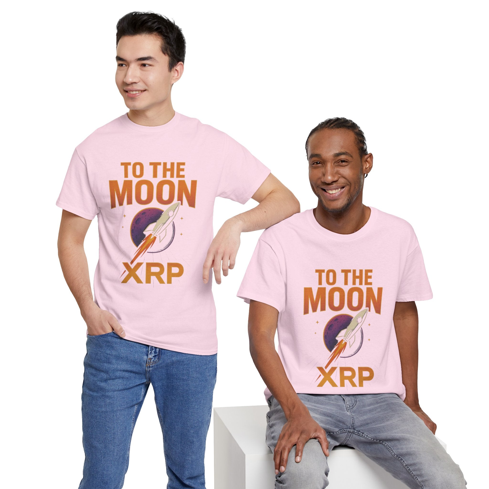 XRP To The Moon Tee — Cryptocurrency Investor Rocket Shirt