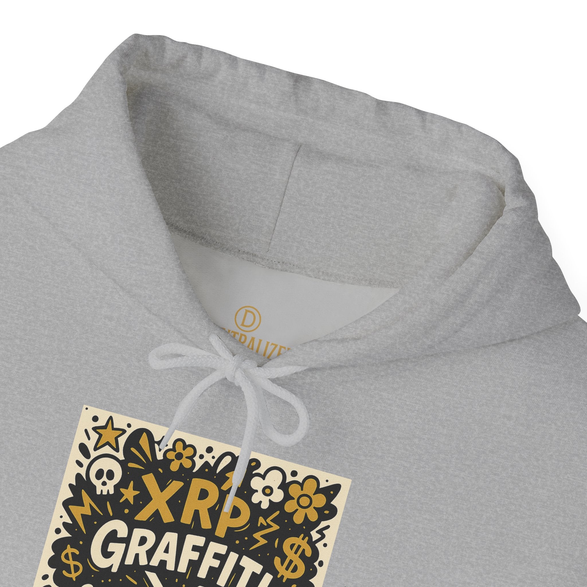 XRP Graffiti Hoodie – Street Art Crypto Sweatshirt