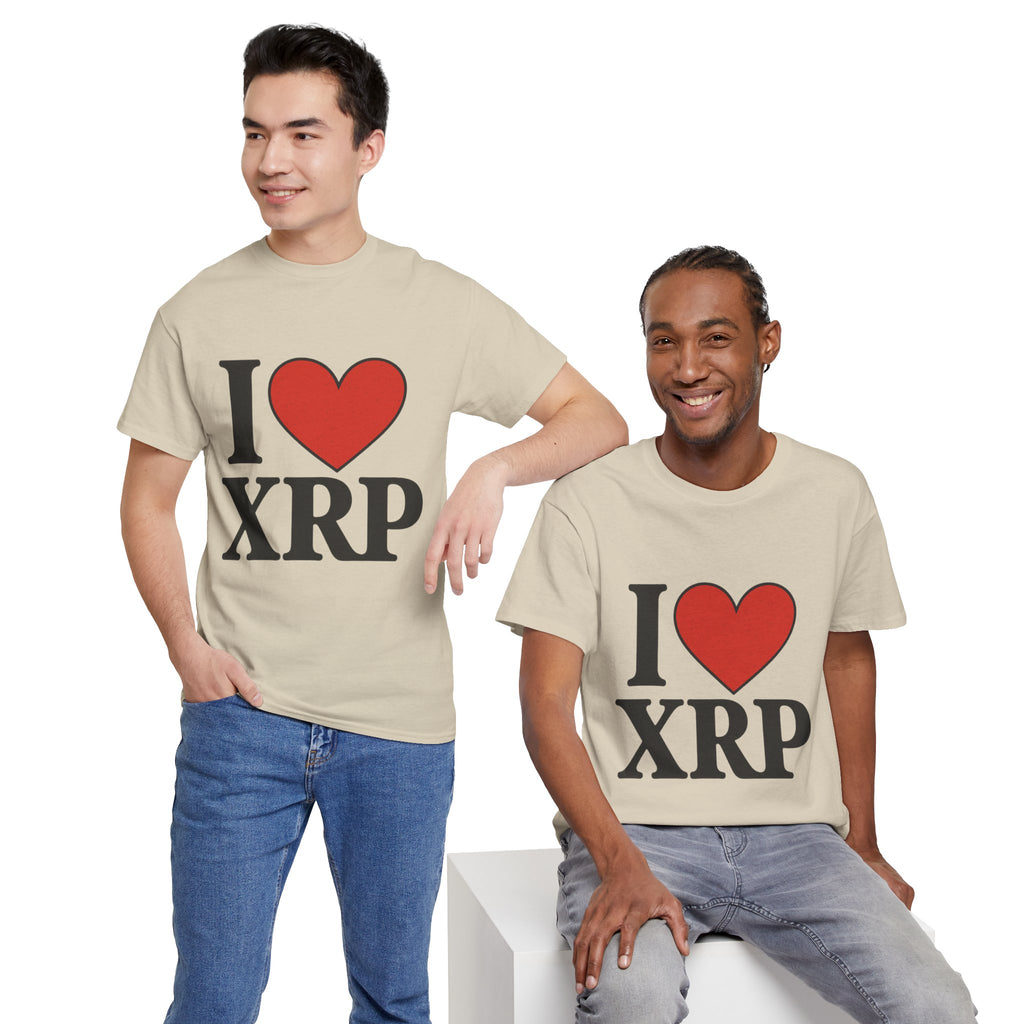 I  XRP T-Shirt — Crypto Enthusiast Ripple Tee