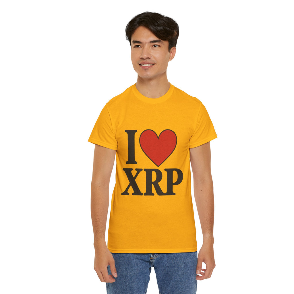 I  XRP T-Shirt — Crypto Enthusiast Ripple Tee
