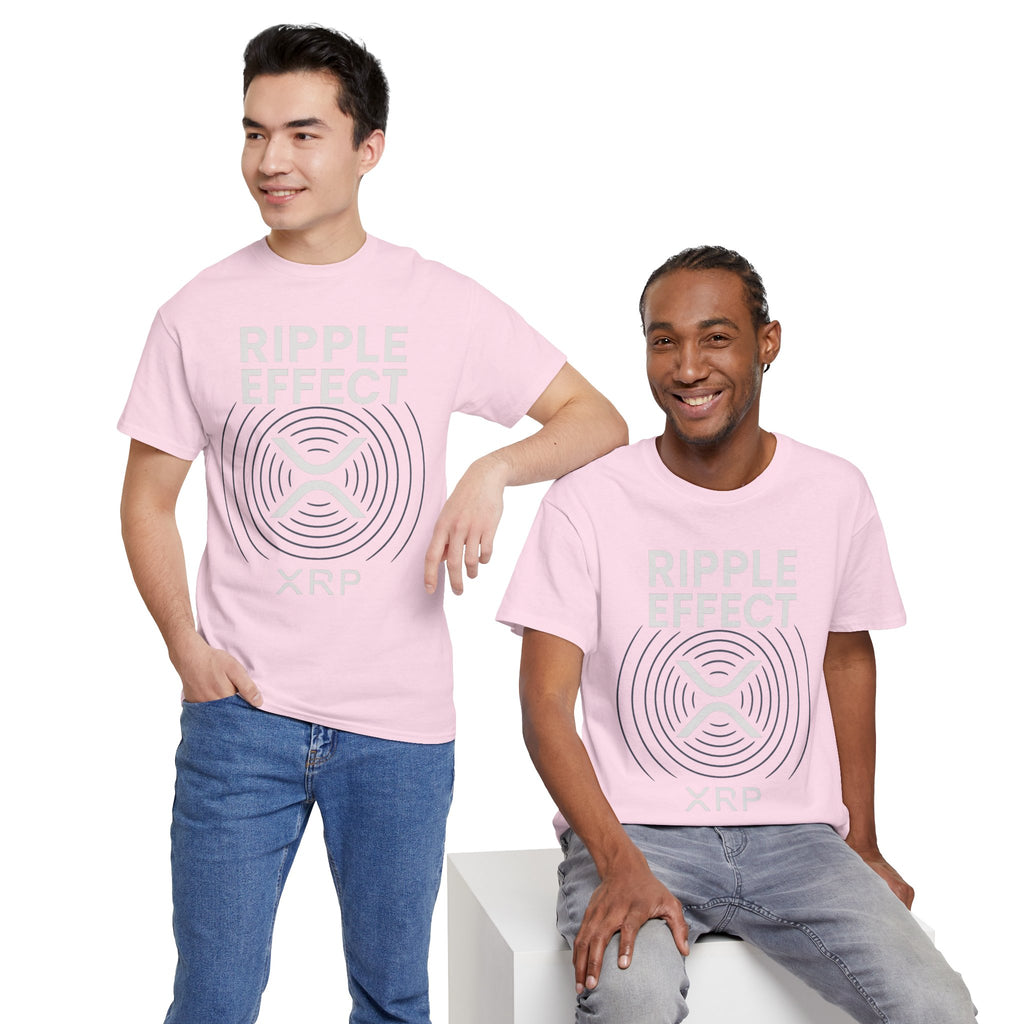 Ripple Effect XRP Tee — Minimal Cryptocurrency Logo T-Shirt