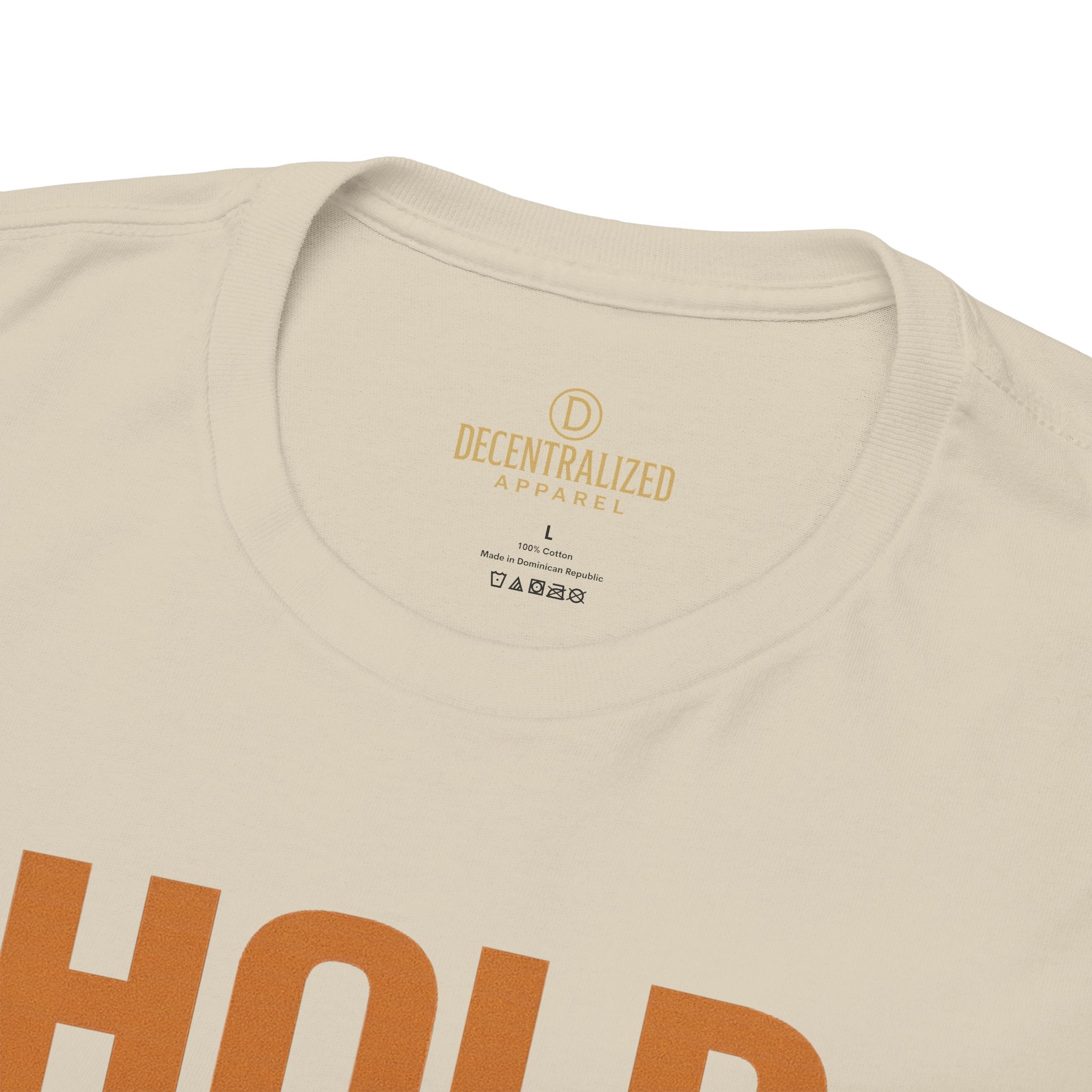 Hold The Line Tee — Bold Flag Graphic Cryptocurrency XRP Shirt