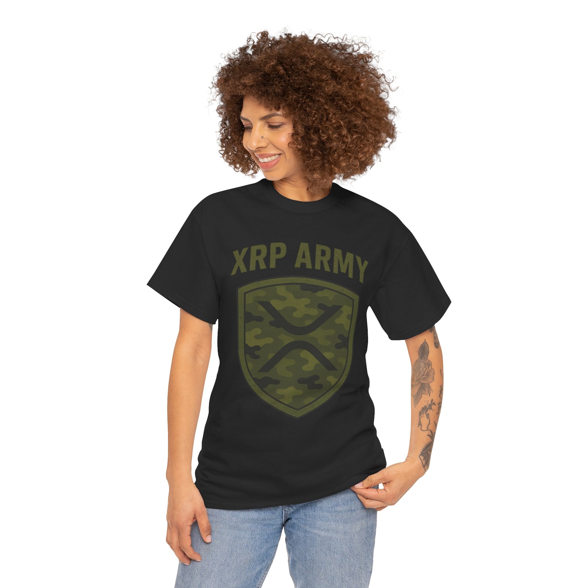 XRP Army Camo Shield T-Shirt