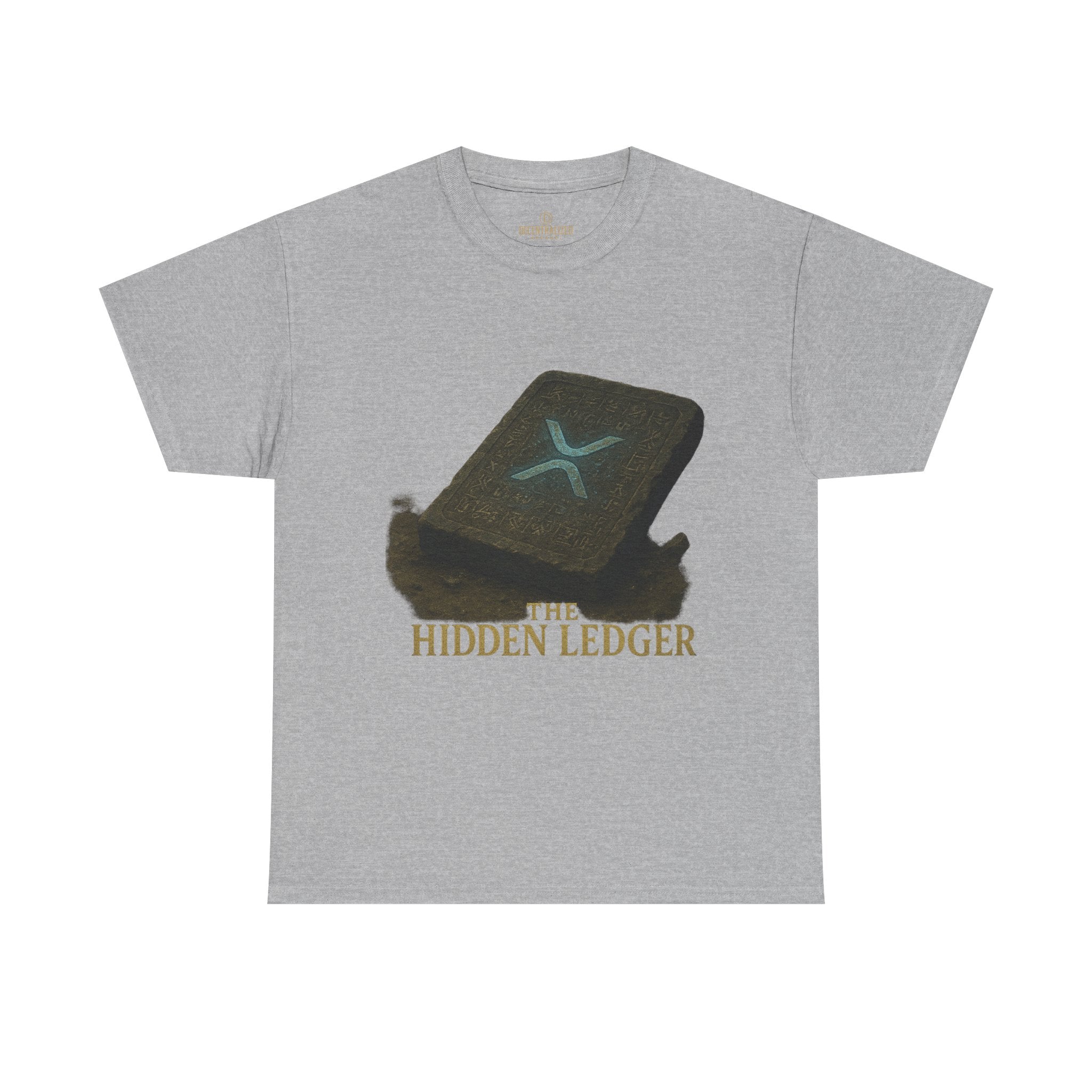 T-Shirt — "The Hidden Ledger" Crypto XRP Wallet Graphic Tee