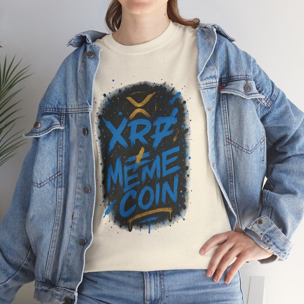 XRP Meme Coin Graphic Tee — Crypto Streetwear T-Shirt