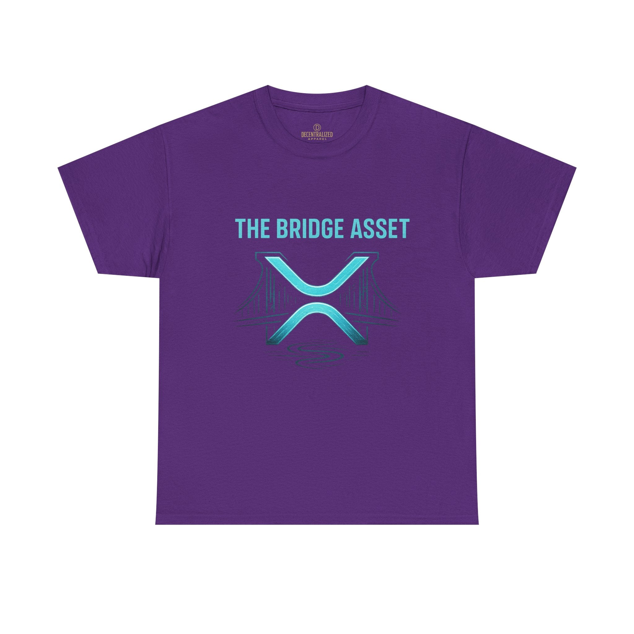 XRP 'The Bridge Asset' Graphic Tee — Crypto Ripple Logo Shirt