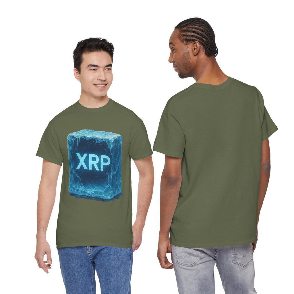 XRP Ice Block Tee — Crypto Ripple Logo T-Shirt