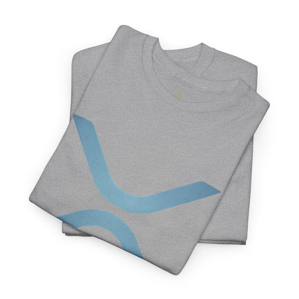 XRP Crypto Tee — "In Flow We Trust" Ripple Logo T-Shirt