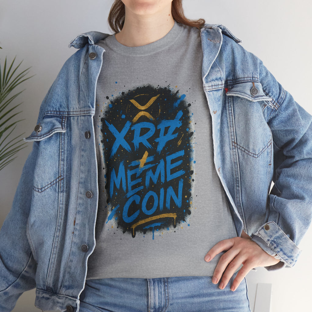 XRP Meme Coin Graphic Tee — Crypto Streetwear T-Shirt