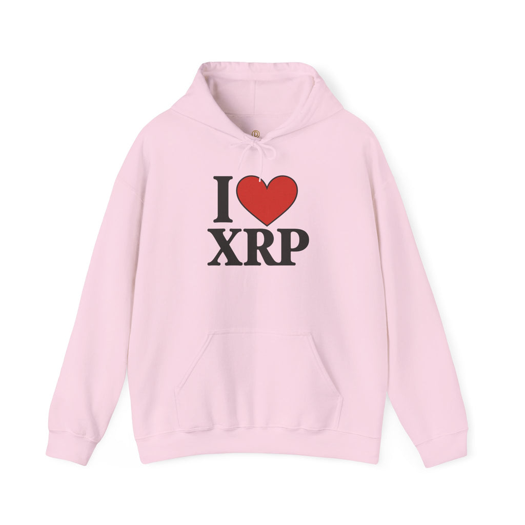 I  XRP Hoodie — Crypto Enthusiast Ripple Sweatshirt