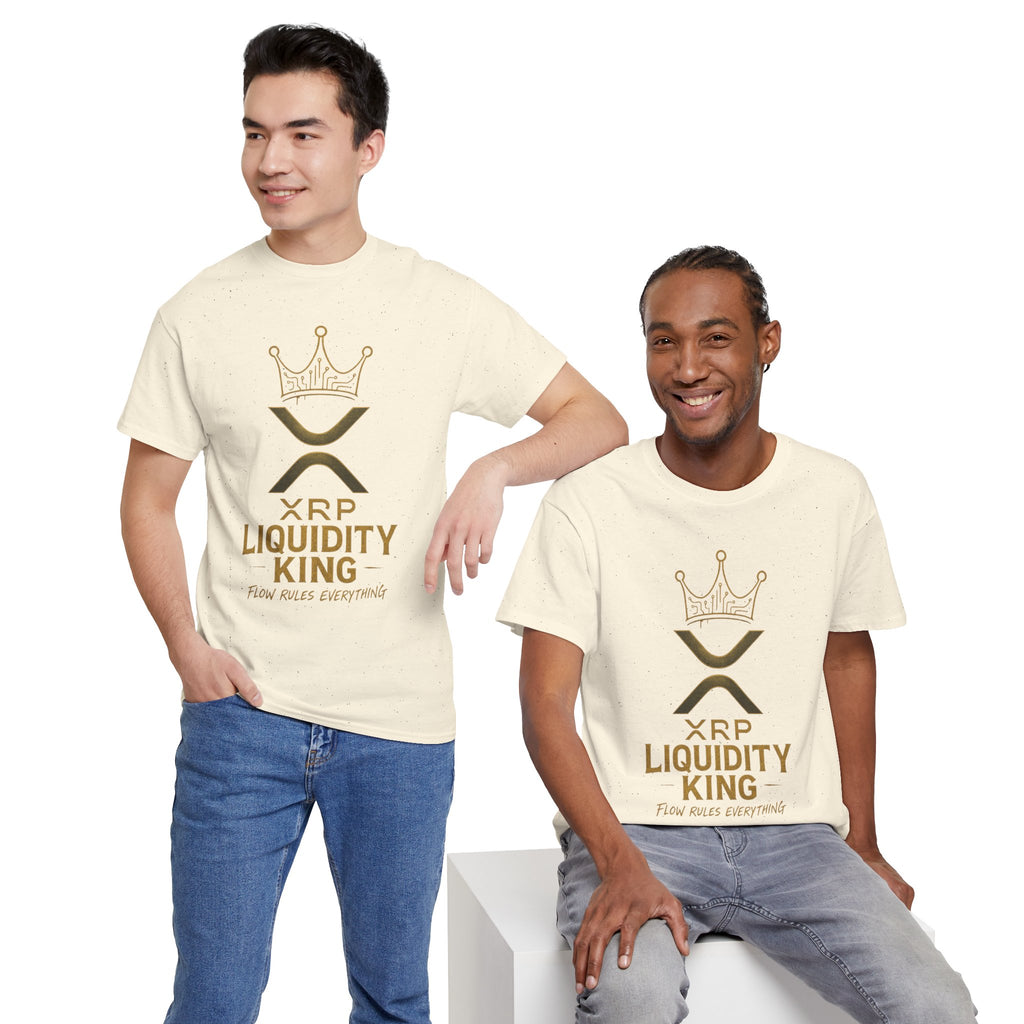 XRP Liquidity King Tee — Crypto Crown T-Shirt