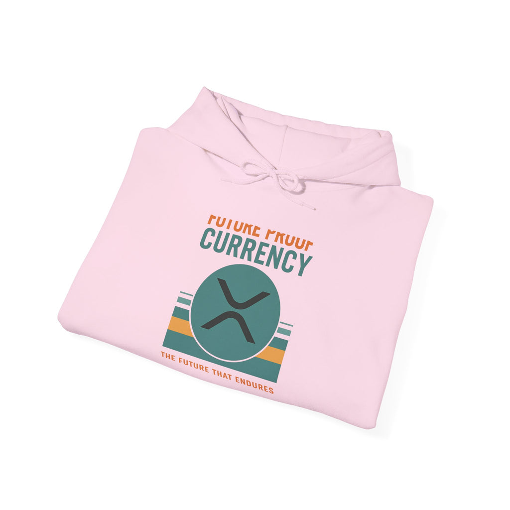 Ripple Crypto Hoodie – “Future Proof Currency” Retro Logo Sweatshirt