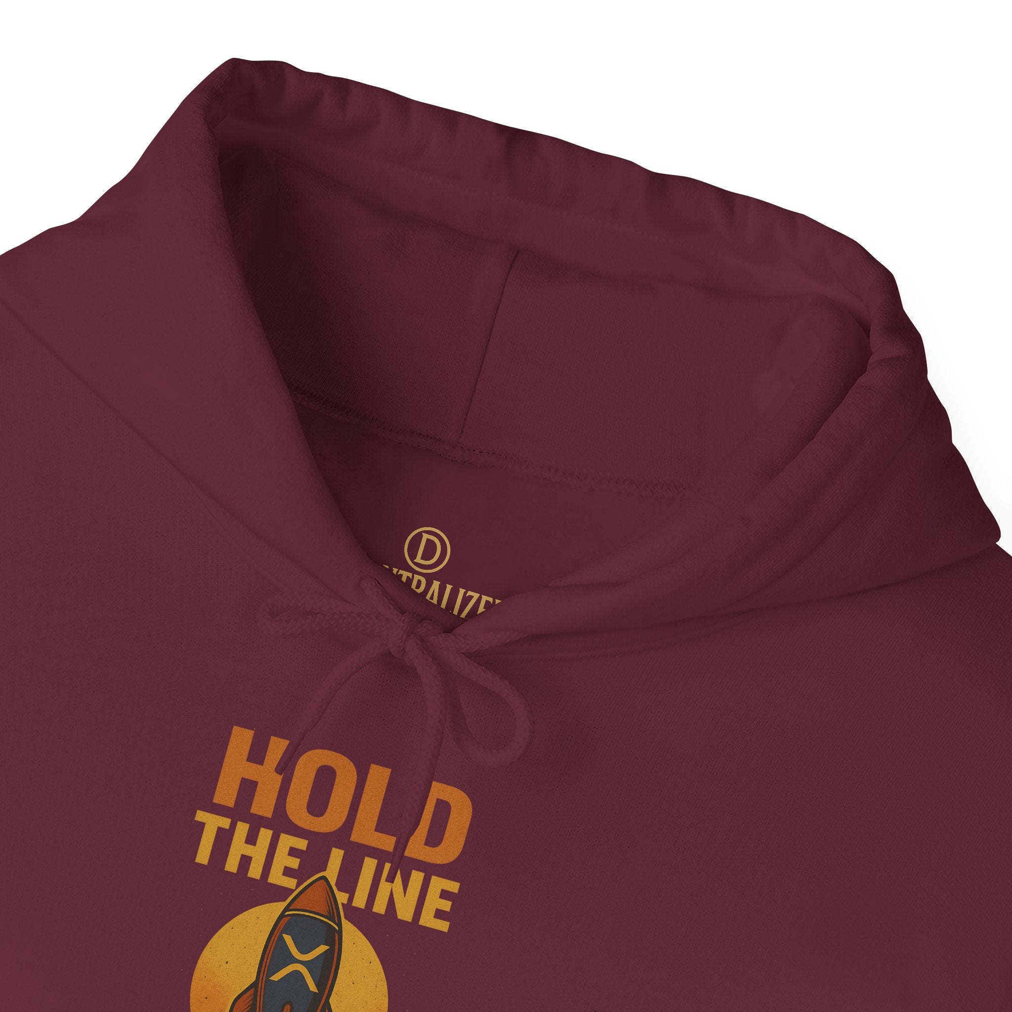 XRP 'Hold the Line' Hoodie — Crypto Supporter Sweatshirt