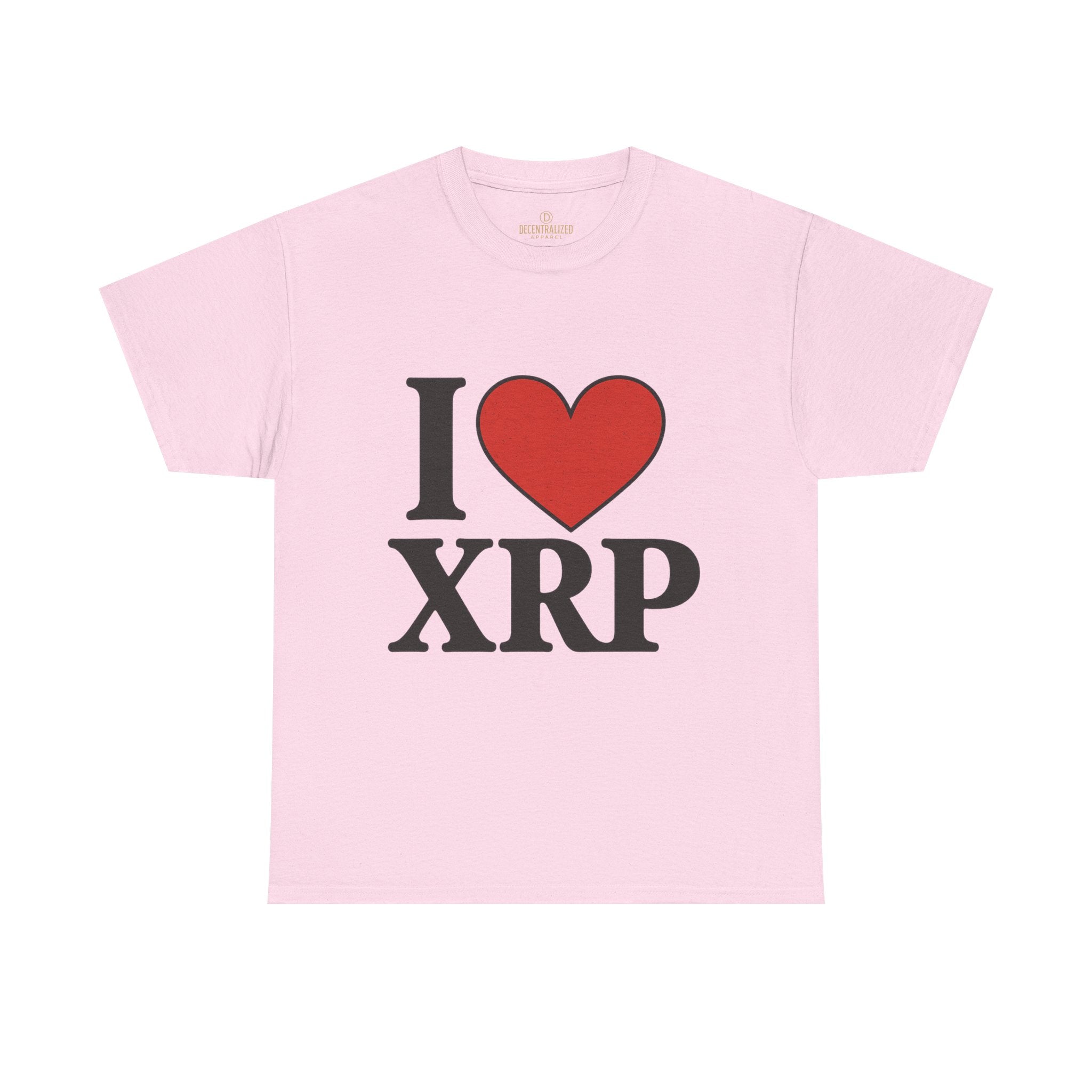 I  XRP T-Shirt — Crypto Enthusiast Ripple Tee