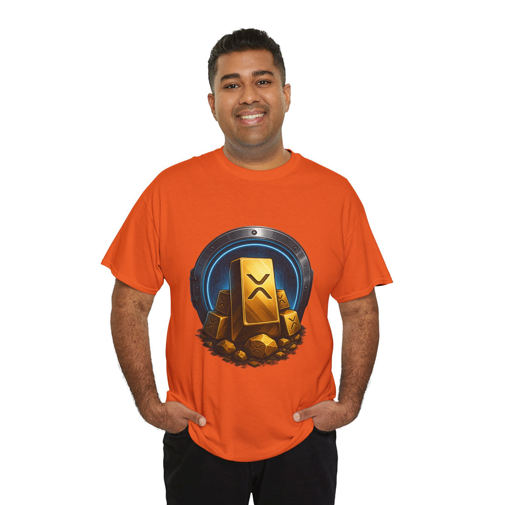 Crypto Gold Bars T-Shirt — Ripple (XRP) Stack Graphic Tee