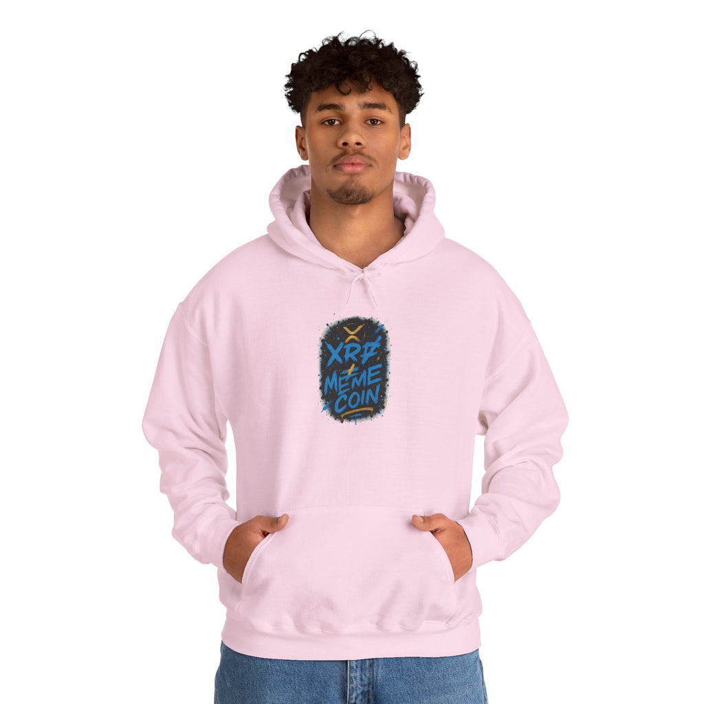 XRP Meme Coin Hoodie – Crypto Graffiti Logo Pullover